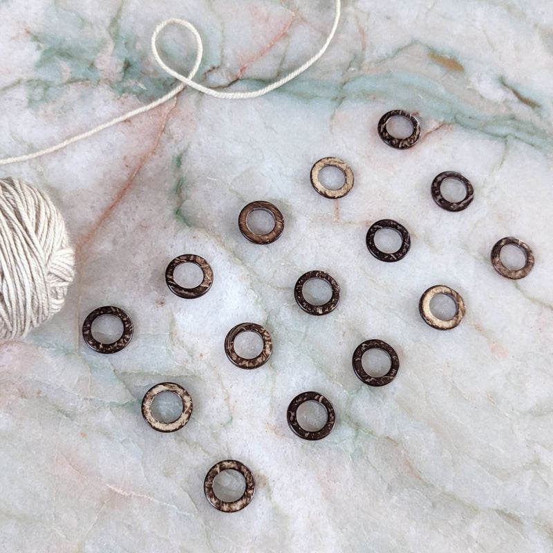 Steel Ring Stitch Markers  Progress Keeper for Knitting – Thread