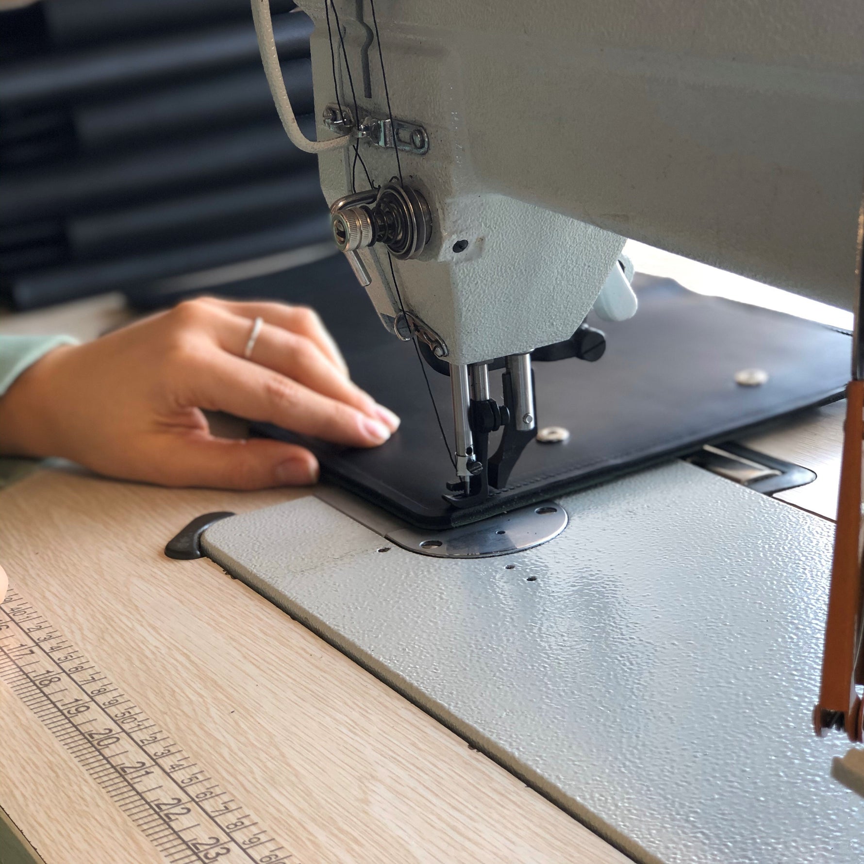 Behind the Scenes of our Leather Studio