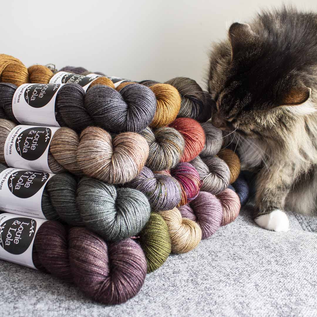 Louie & Lola Merino Silk Yak Fingering