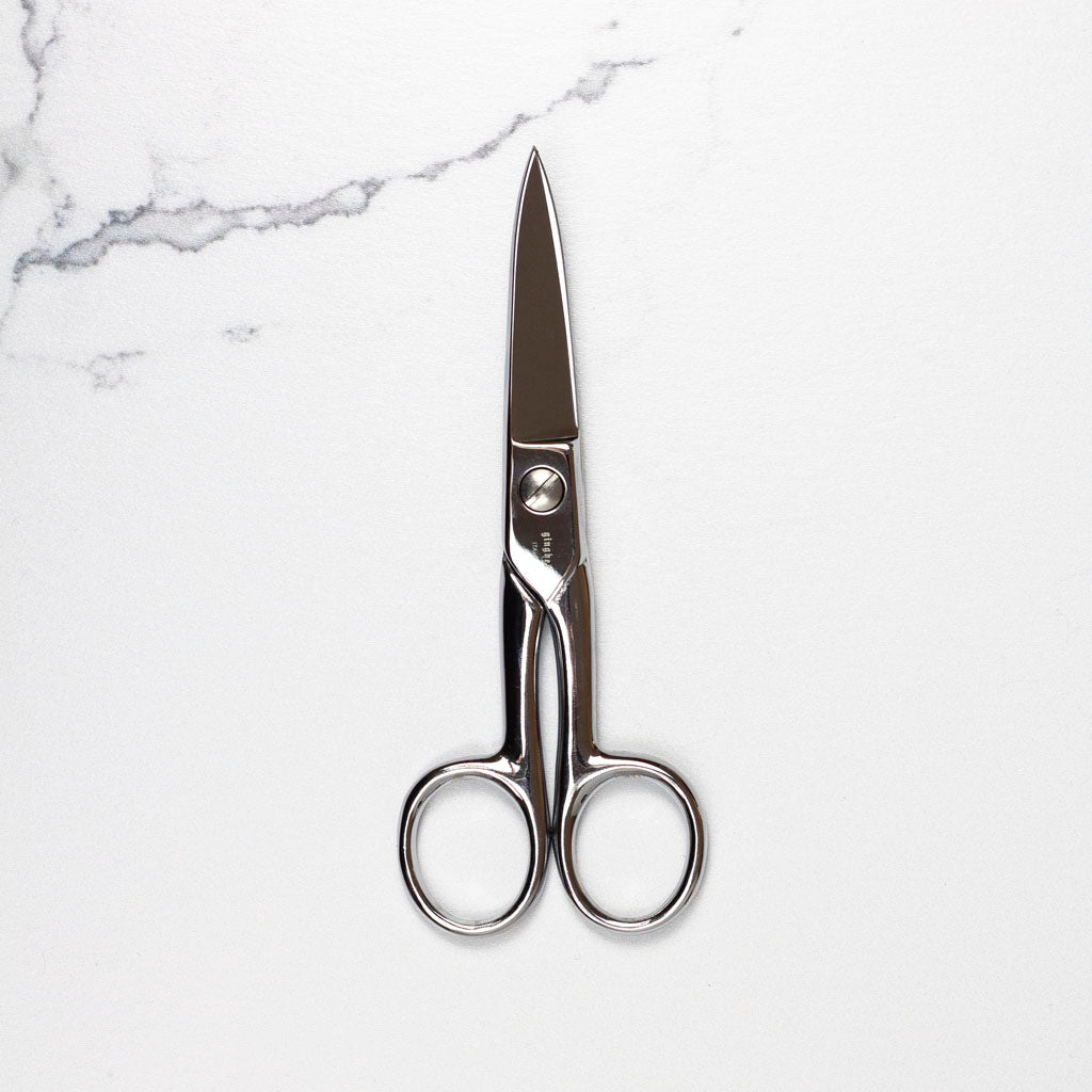 Gingher 5" Knife Edge Chrome Sewing Scissors