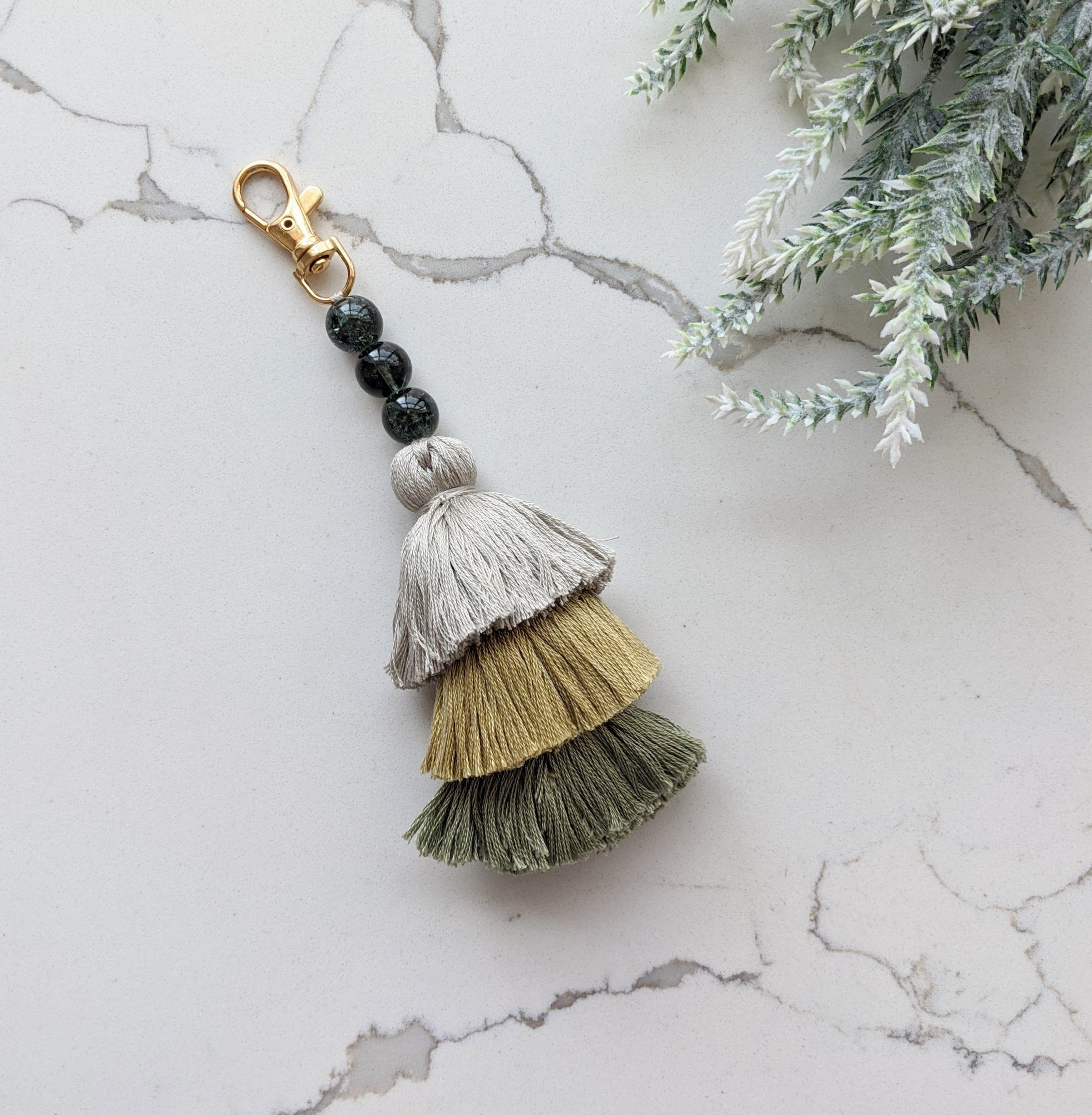 Handmade Bag Tassel  Project Bag Accessories – Thread and Maple