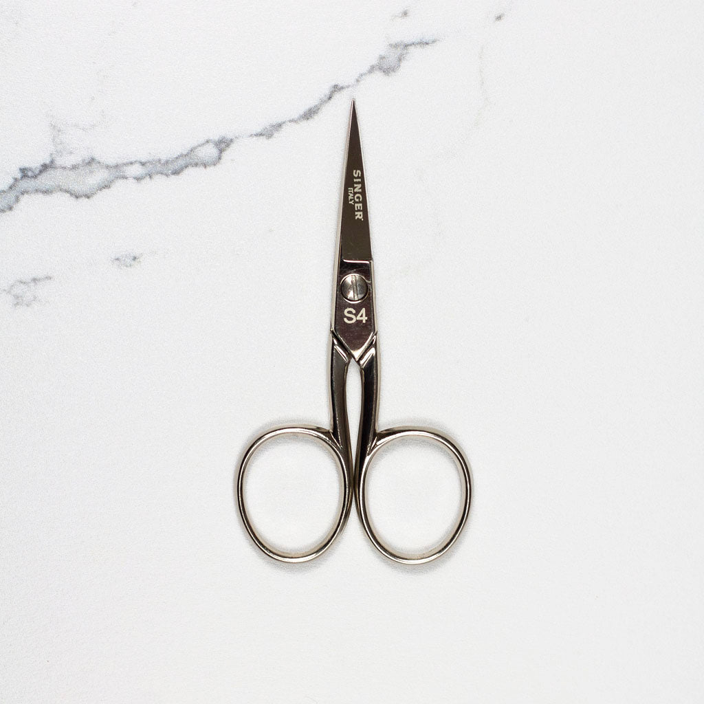 Singer 4" Professional Straight Blade Embroidery Scissors