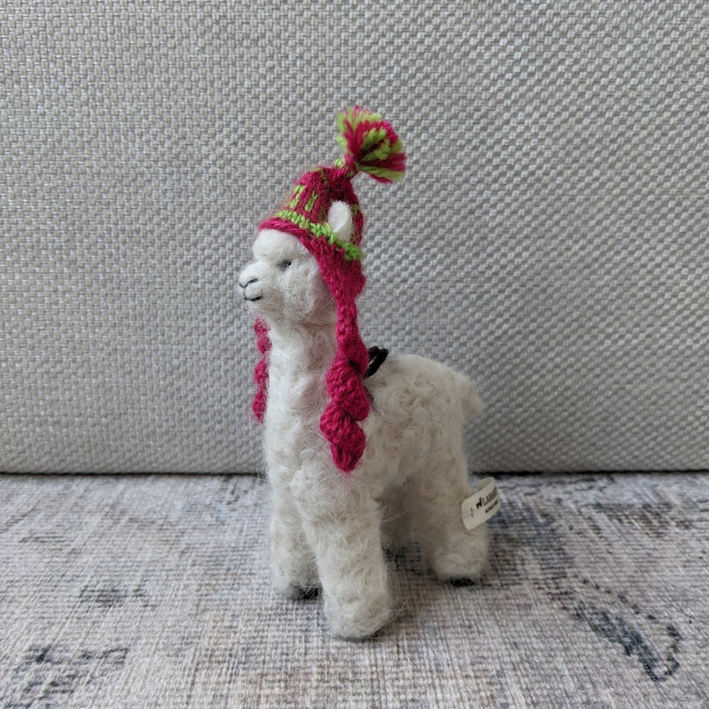 Alpaca Needle Felted Sculpture - Peripherals