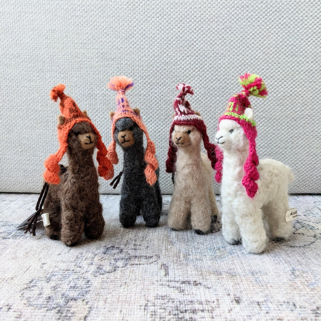 Alpaca Needle Felted Sculpture - Peripherals