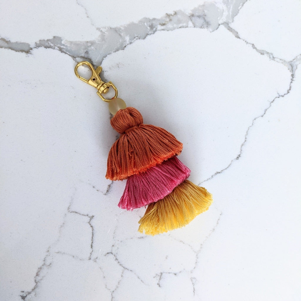 Handmade Bag Tassel - Alba - Peripherals