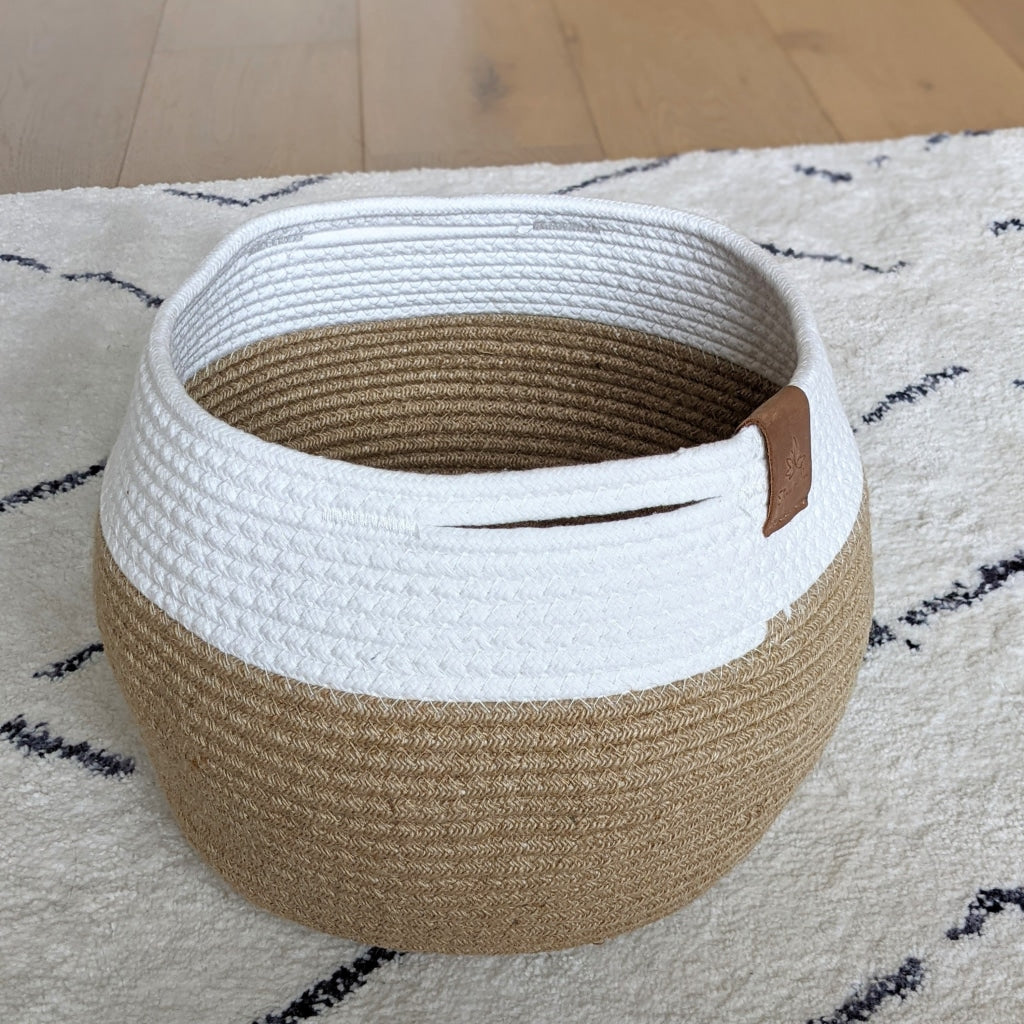 Knitting Storage Baskets Thread and Maple