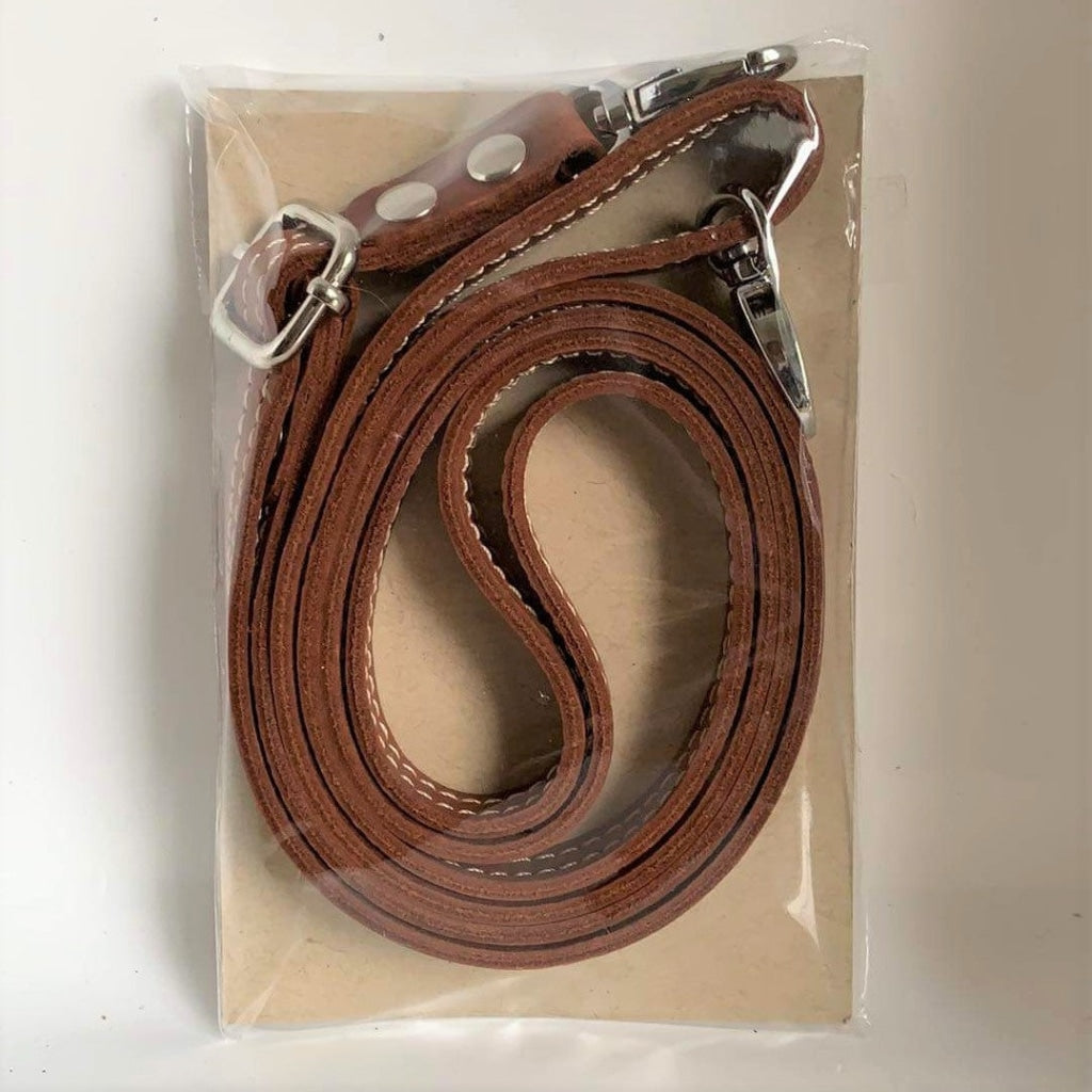 Leather Shoulder Strap - Whiskey - Goods