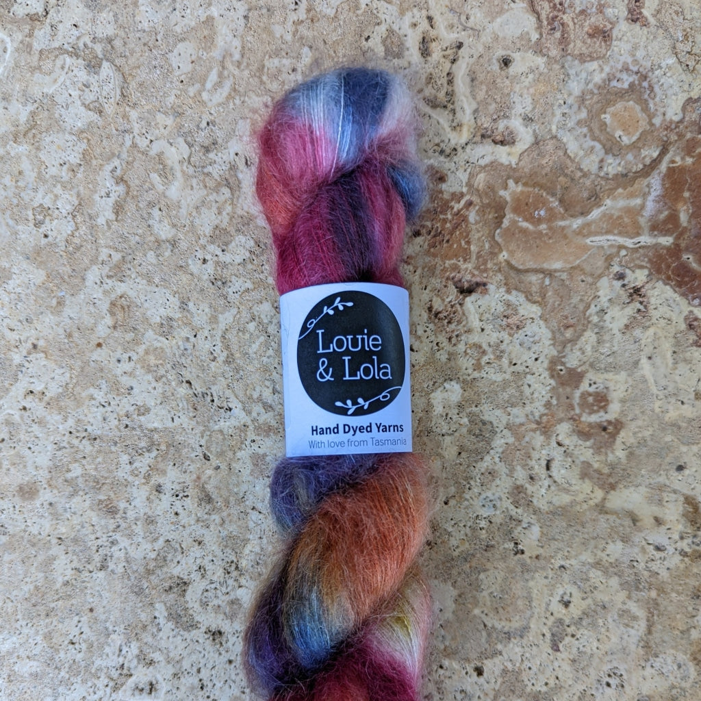 Louie & Lola Mohair Silk Lace - Flying Fish - Yarn