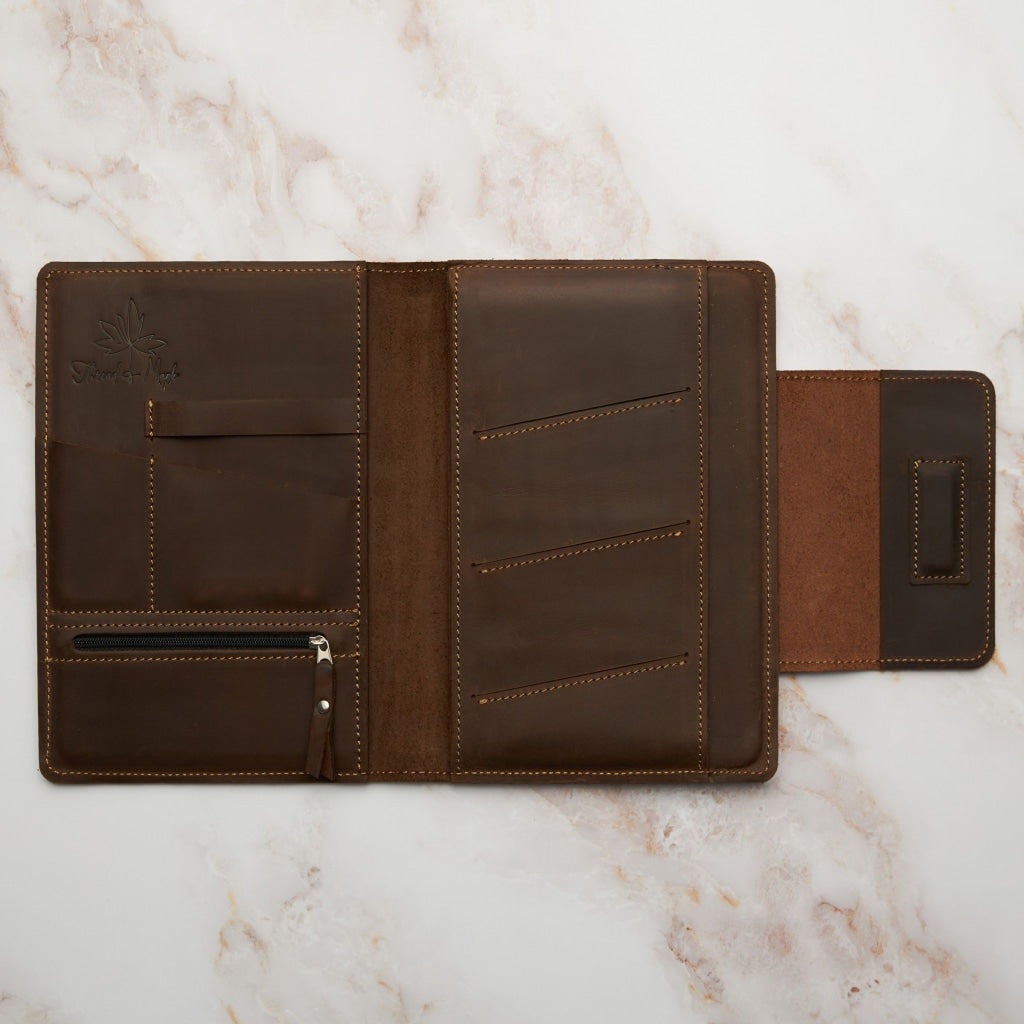 Maker’s Folio - Chocolate - Leather Goods