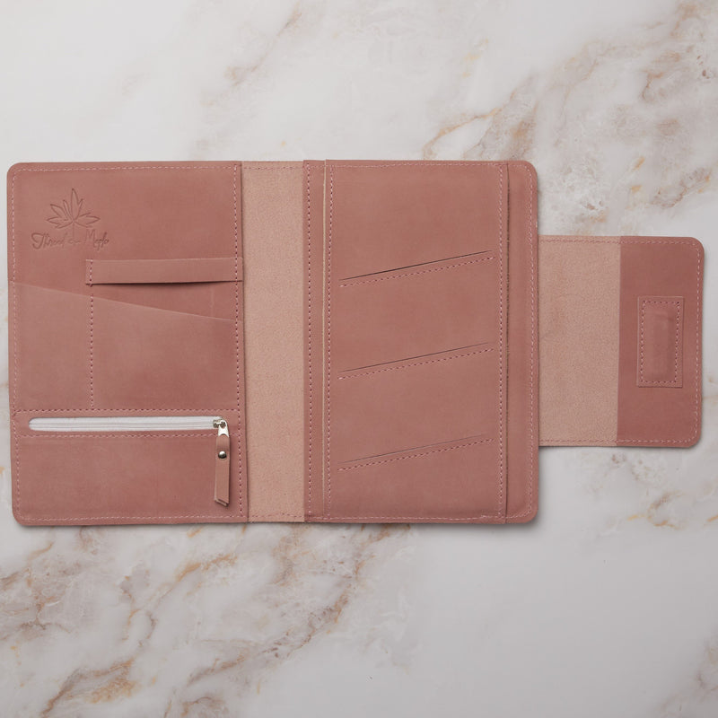 Italian Leather Portfolio / Organizer - A5 Size